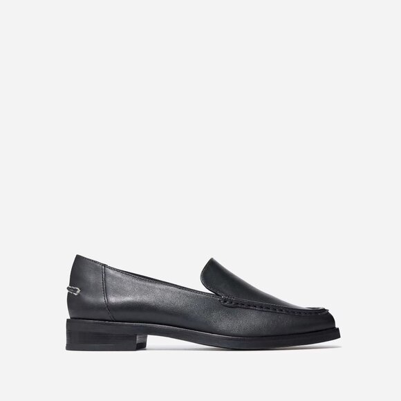 Everlane Black Leather Loafers 7.5 - Picture 5 of 13